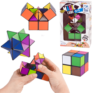 Magic Puzzle Cube 2-in-1