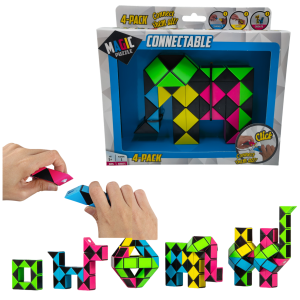 Magic Puzzle Connectable 4 pack